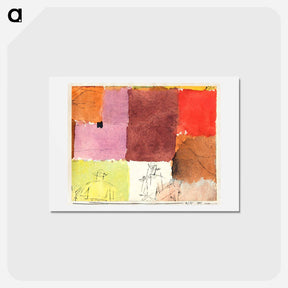 アートポストカード-Composition with Figures
 - パウル クレー Postcard.