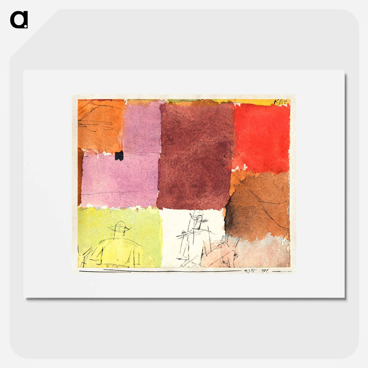 Composition with Figures
 - パウル クレー Poster.