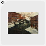 アートポストカード-Mill Scene
 - セントルイス美術館 Postcard.