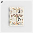 アートメモ帳-Guide for Constructing the Letters a and b
 - 書道のお手本 Memo.