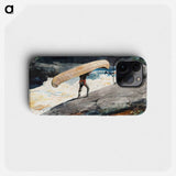 The Portage - Winslow Homer Phone Case.