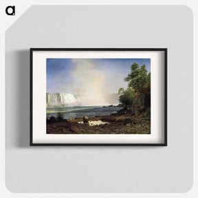 アートポスター-Niagara Falls - アルバート ビアスタット Poster.