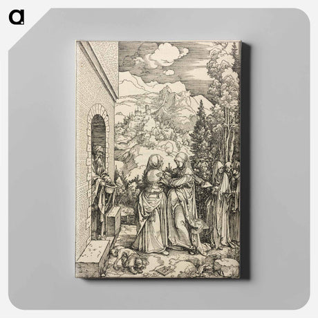 アートパネル-The Visitation - アルブレヒト デューラー Canvas.