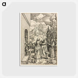 アートポストカード-The Visitation - アルブレヒト デューラー Postcard.