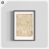 Medieval map - アンティーク地図 Poster.