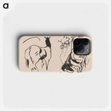 Horses - アーノルド ピーター ワイズ クビンチャン Phone Case.
