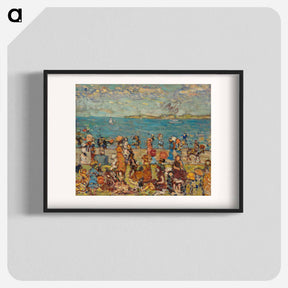 アートポスター-Beach Scene
 - バーンズ・コレクション Poster.