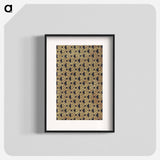 アートポスター-Decorative Paper from Rym Journaal der ontmoetingen van alle het scheepsvolk
 - 大英図書館 Poster.