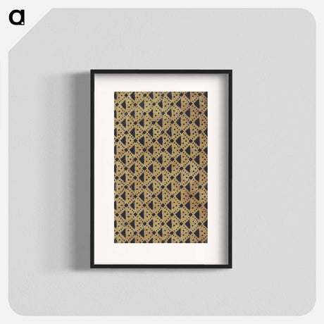アートポスター-Decorative Paper from Rym Journaal der ontmoetingen van alle het scheepsvolk
 - 大英図書館 Poster.
