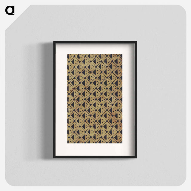 アートポスター-Decorative Paper from Rym Journaal der ontmoetingen van alle het scheepsvolk
 - 大英図書館 Poster.