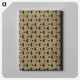 アートパネル-Decorative Paper from Rym Journaal der ontmoetingen van alle het scheepsvolk
 - 大英図書館 Canvas.