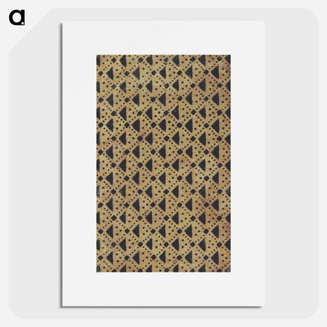 アートポスター-Decorative Paper from Rym Journaal der ontmoetingen van alle het scheepsvolk
 - 大英図書館 Poster.