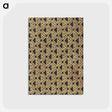 アートポストカード-Decorative Paper from Rym Journaal der ontmoetingen van alle het scheepsvolk
 - 大英図書館 Postcard.