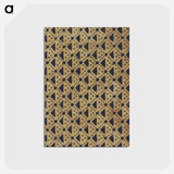 アートポストカード-Decorative Paper from Rym Journaal der ontmoetingen van alle het scheepsvolk
 - 大英図書館 Postcard.