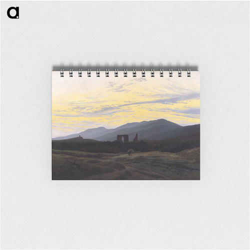 Ruin of Eldena in the Giant Mountains - カスパー ダーヴィト フリードリヒ Memo.