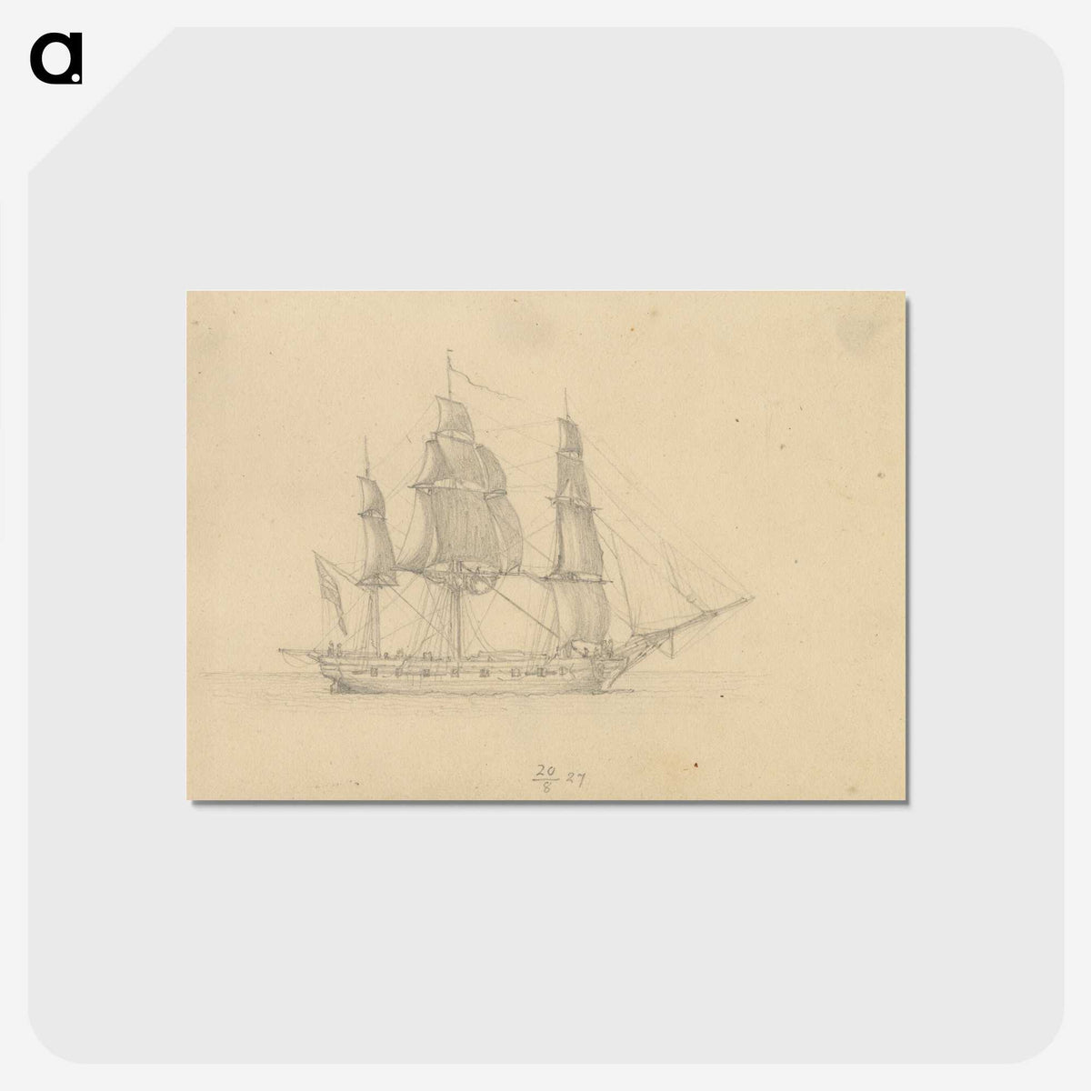 2-13_Christoffer-Wilhelm-Eckersberg_postcard