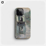 The Studio Boat - Claude Monet Phone Case.