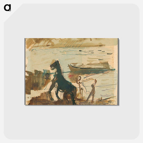 アートポストカード-By the water
 - シプリアン マジェルニク Postcard.