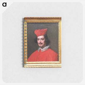 アートメモ帳-Portrait of Cardinal Camillo Astali Pamphili - ディエゴ ベラスケス Memo.