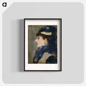 アートポスター-Portrait of a Lady - エドゥアール マネ Poster.