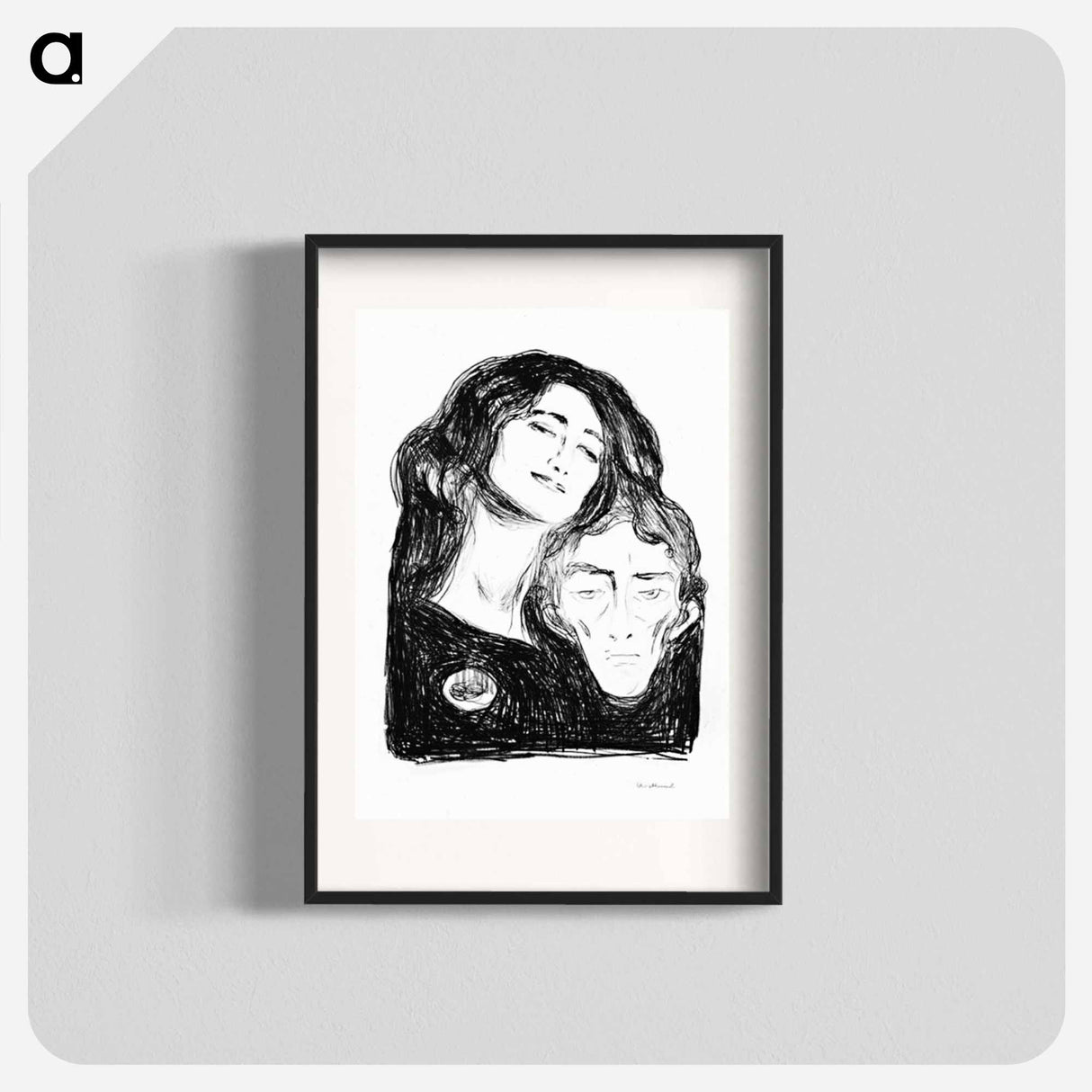 Salome - エドヴァルド ムンク Poster.