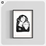 Salome - エドヴァルド ムンク Poster.