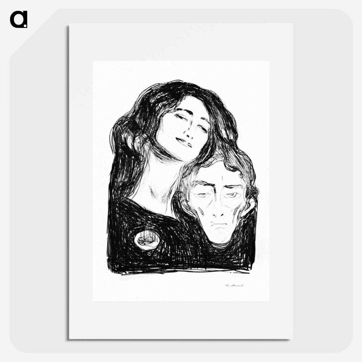 Salome - エドヴァルド ムンク Poster.