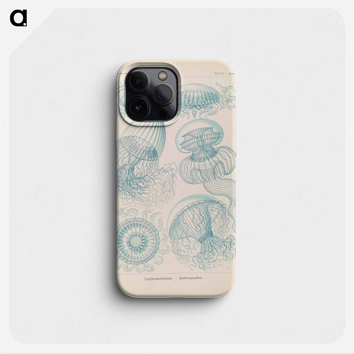 Marine life illustration - エルンスト ヘッケル Phone Case.
