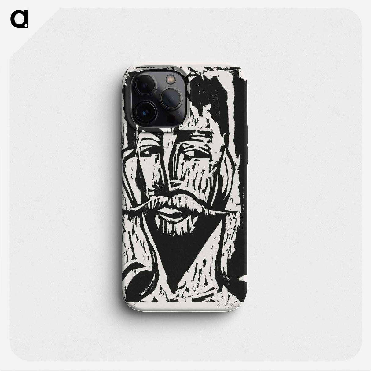 Head of Prof. Dr. Graef - エルンスト ルートヴィヒ キルヒナー Phone Case.