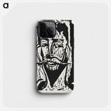 Head of Prof. Dr. Graef - Ernst Ludwig Kirchner Phone Case.