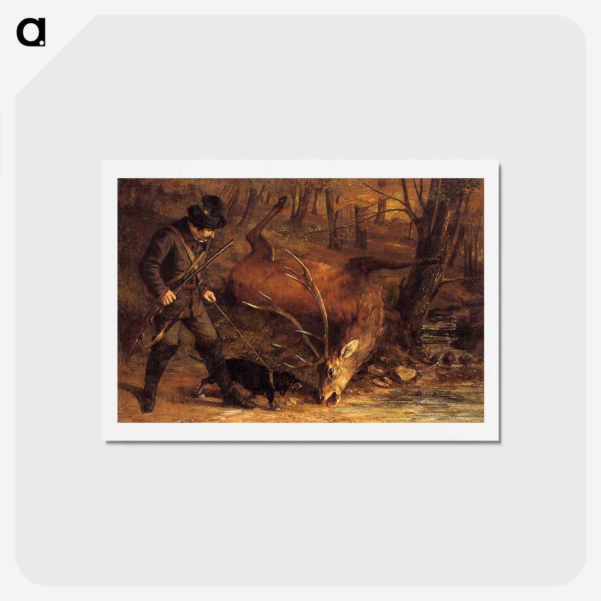 2-13_Gustave-Courbet_hagaki