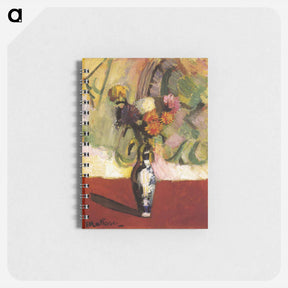 アートメモ帳-Chrysanthemums in a Chinese Vase - アンリ マティス Memo.