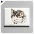 アートパネル-Sketch of a cat - ジャン ベルナール Canvas.