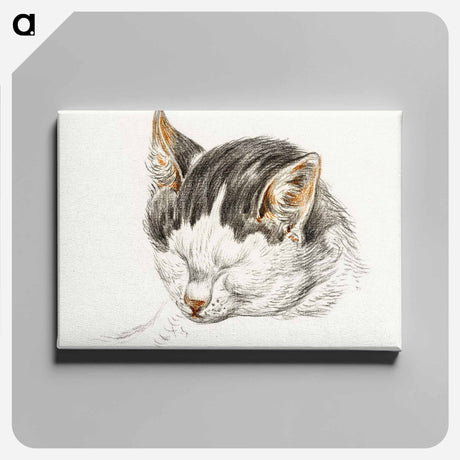 アートパネル-Sketch of a cat - ジャン ベルナール Canvas.