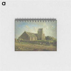 アートメモ帳-The Church of Greville - ジャン フランソワ ミレー Memo.