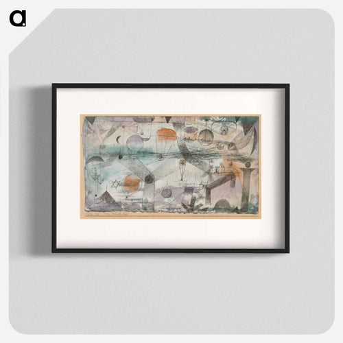 In the realm of air
 - Poster from the Kunstmuseum Basel.