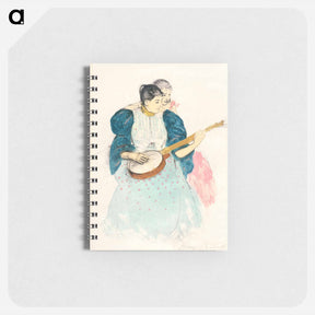 アートメモ帳-The Banjo Lesson - メアリー カサット Memo.