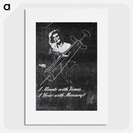 アートポスター-Minute with Venus--: A Year with Mercury!
 - 国立医学図書館 Poster.