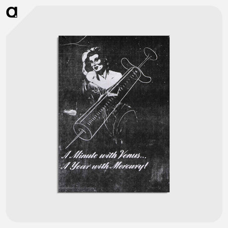 アートポストカード-Minute with Venus--: A Year with Mercury!
 - 国立医学図書館 Postcard.