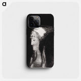 Druidesse - Odilon Redon Phone Case.