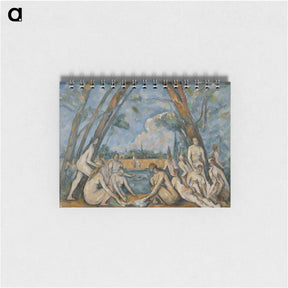 アートメモ帳-Les Grandes Baigneuses - ポール セザンヌ Memo.