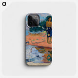 Haere Pape - Paul Gauguin Phone Case.