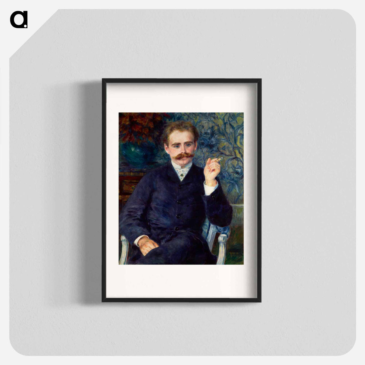 Albert Cahen d'Anvers - Pierre Auguste Renoir Poster.