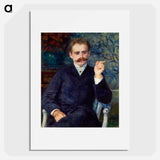 Albert Cahen d'Anvers - Pierre Auguste Renoir Poster.