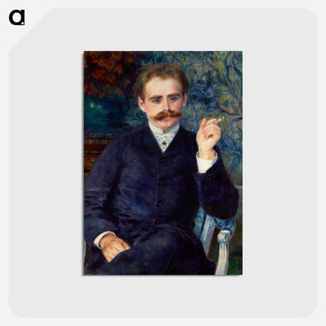 アートポストカード-Albert Cahen d'Anvers - ピエール オーギュスト ルノワール Postcard.
