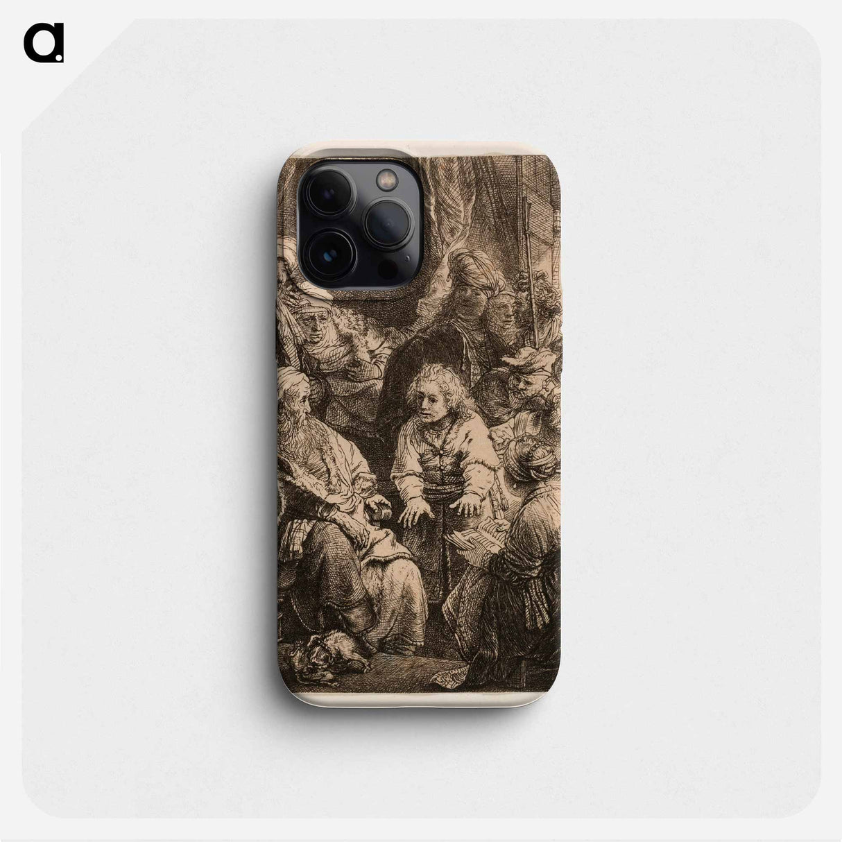 Joseph Telling His Dreams - レンブラント ファン レイン Phone Case.