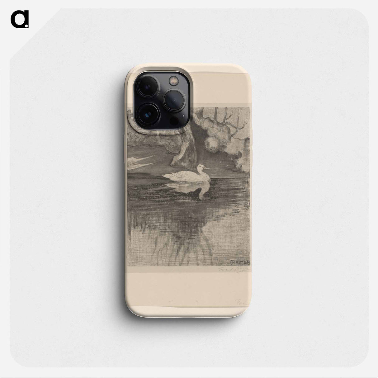 Vijver met eend - テオ ファン ホイテマ Phone Case.