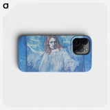 Half-figure of an Angel - Vincent van Gogh Phone Case.