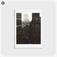 アートポストカード-From My Window at An American Place, Southwest - アルフレッド スティーグリッツ Postcard.