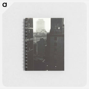 アートメモ帳-From My Window at An American Place, Southwest - アルフレッド スティーグリッツ Memo.